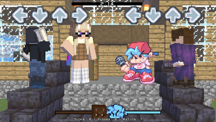 Development Screenshot of Cafe Showdown V1.5